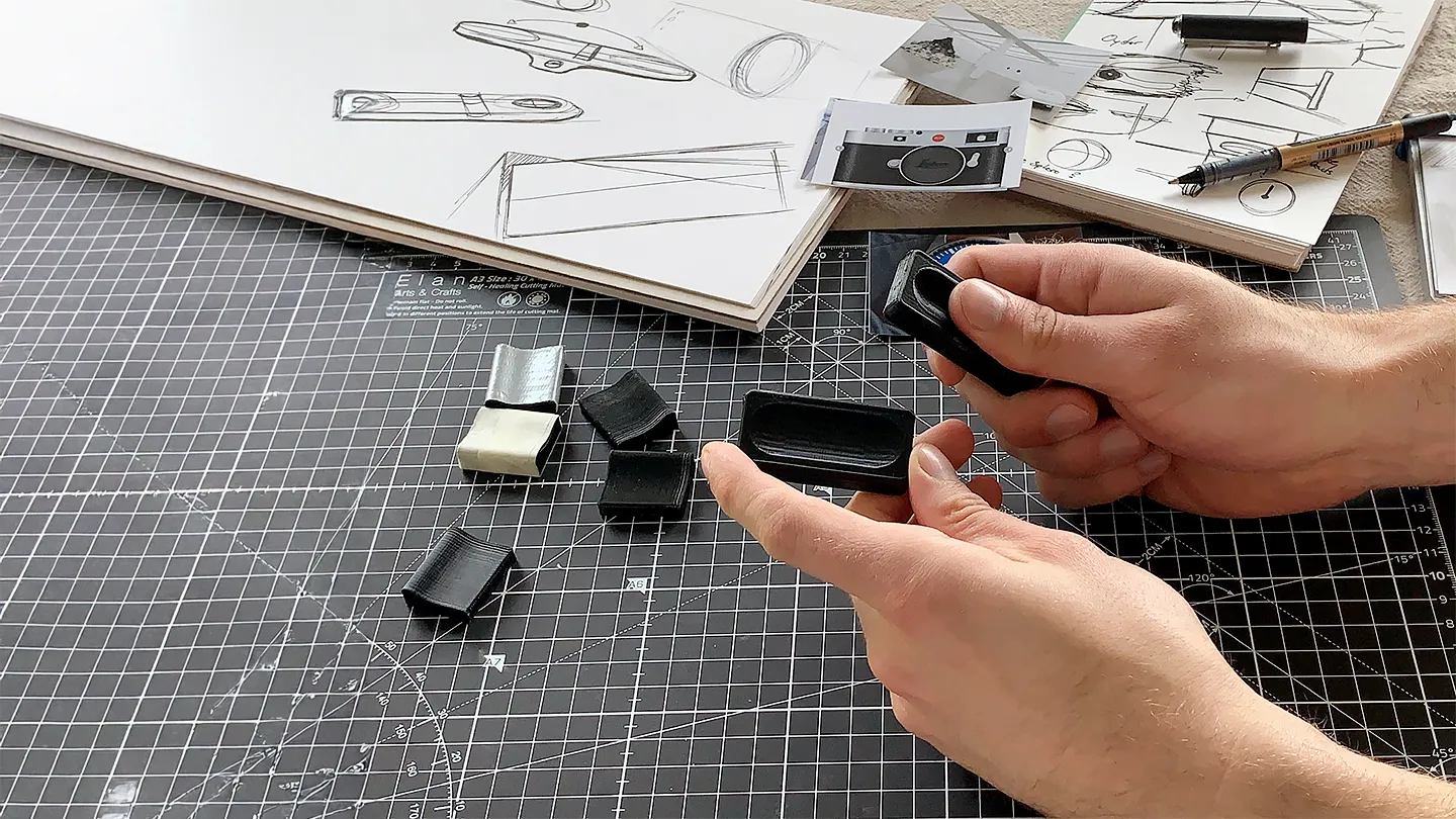 3D Printed design prototypes for user experience testing