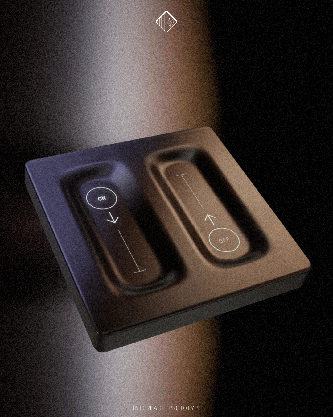 Minimal interface prototype for future UX and human machine interaction